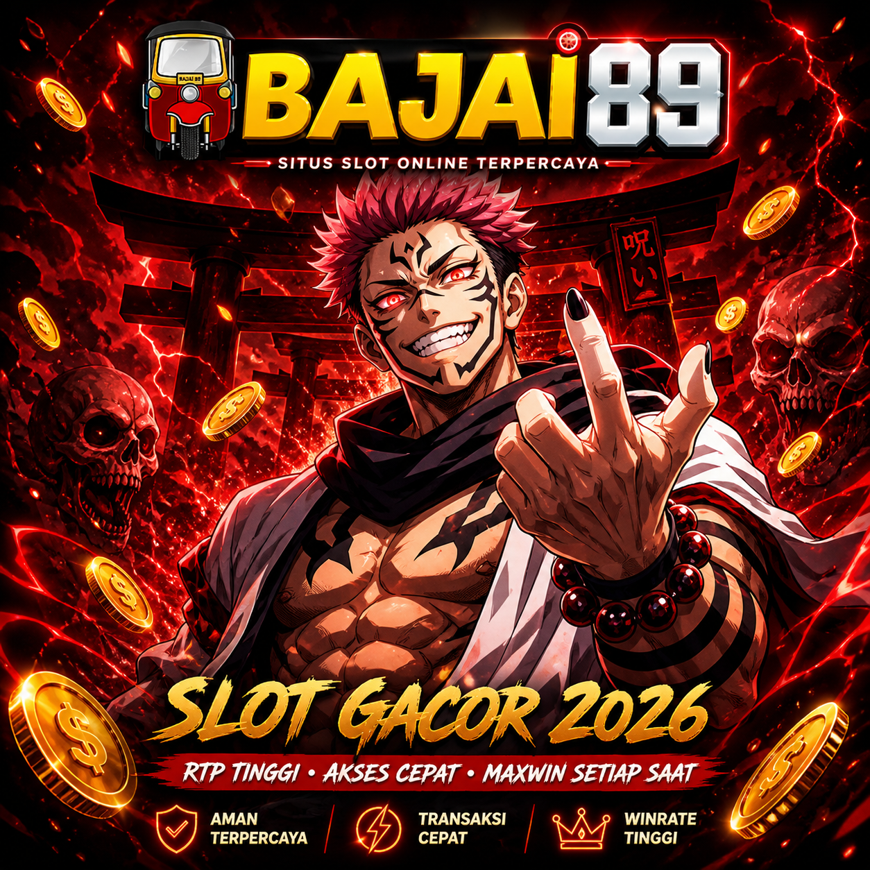 Galeri foto BAJAI89 – Login Slot PG Soft Gacor 2026 dengan Winrate Tinggi & Jackpot Melimpah di Mahjong